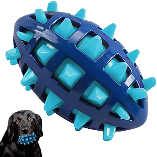 HYRSXN Quietschendes Welpenballspielzeug, interaktiver, bequemer Hundeball aus Gummi, kreativer Haustierball for Zahnen, Reinigen und Spielen von Kauern(7) von HYRSXN