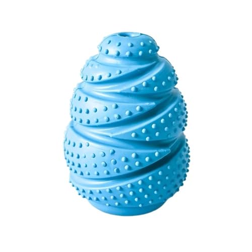 HYRSXN Robustes Kauspielzeug for Hunde aus Gummi mit Leckerli-Spender – interaktives Puzzle-Design for geistige Anregung und Zahngesundheit(5) von HYRSXN