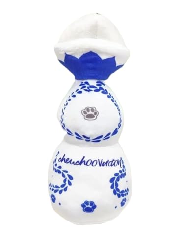 Haustier-Hundespielzeug, Langlebiges Plüsch-Weinflaschen-Quietschspielzeug for Hunde, Geschenk, Plüschparfüm, Hundespielzeug, Zahnreinigung, Keine Füllung(9) von HYRSXN