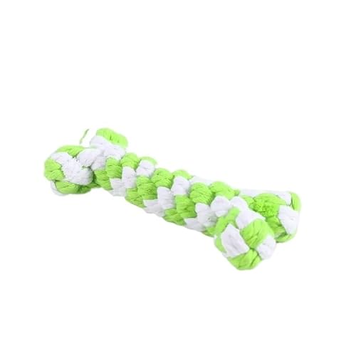 Hundespielzeug in Knochenform for kleine und große Hunde, resistent gegen Zahnen, Reinigung, Kauspielzeug, Haustier-Welpen, Molarenspielzeug, Haustierprodukte(Green White) von HYRSXN