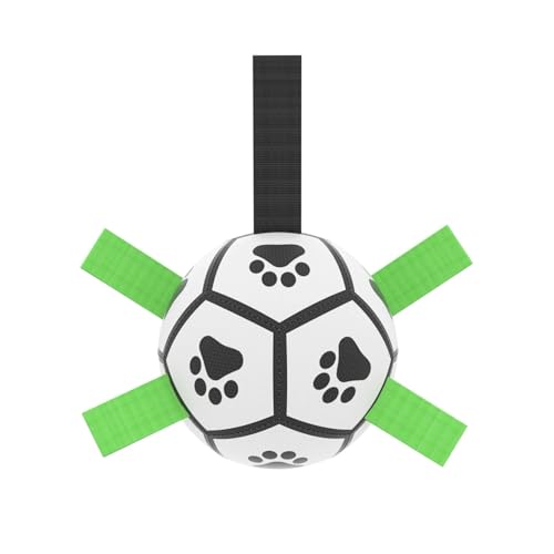 Interaktives Hundefußballspielzeug, aufgeblasenes Trainingsspielzeug for Border Collie im Freien, for große Hunde, Heimtierbedarf von HYRSXN