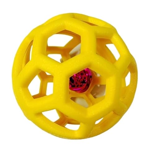 Kauspielzeug for Hunde, natürlicher TPR-Ball mit Glöckchen, interaktives Trainingsspiel for Haustiere, Katzen, die im Freien Spielen, Zahnreinigungszubehör for Welpen(7) von HYRSXN