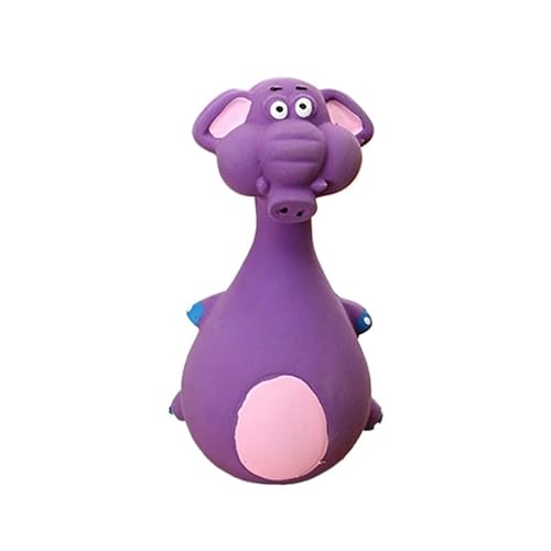 Kauspielzeug for Hunde aus Latex, Cartoon-Tier, quietschendes Spielzeug for Hunde, interaktives, bissfestes Zahnreinigungsspielzeug for Hunde(8) von HYRSXN