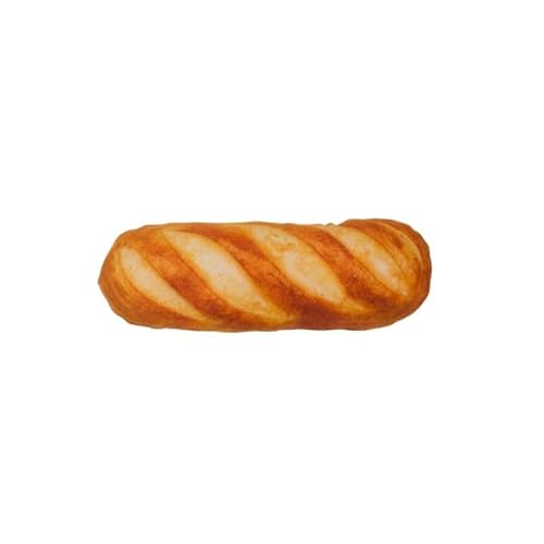 Lustiges Quietschspielzeug for kleine und mittelgroße Hunde, bissfestes Welpenspielzeug, simuliertes Hundespielzeug aus der Fleisch-/Meeresfrüchte-/Creme-Serie, Haustierprodukt(French Bread) von HYRSXN