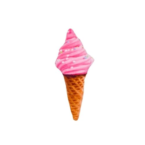 Lustiges Quietschspielzeug for kleine und mittelgroße Hunde, bissfestes Welpenspielzeug, simuliertes Hundespielzeug aus der Fleisch-/Meeresfrüchte-/Creme-Serie, Haustierprodukt(Strawberry Ice Cream) Lustiges Quietschspielzeug for kleine und mittelgroße Hunde, bissfestes Welpenspielzeug, simuliertes Hundespielzeug aus der Fleisch-/Meeresfrüchte-/Creme-Serie, Haustierprodukt(Strawberry Ice Cream) von HYRSXN