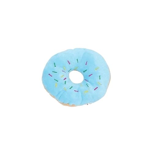 Weiche Donuts aus Plüsch, Hundespielzeug for Hunde, Kauspielzeug, süßes Welpenspielzeug mit Quietschgeräuschen, lustiges interaktives Spielzeug for kleine und mittelgroße Hunde(5) von HYRSXN