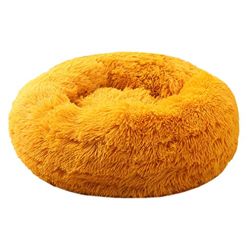HYSJDMNC Haustierkatze Beruhigungsbett, Donut Katze Sofa Reversible Kissen Welpe Schlafsack Selbstgewärme Zwinger zum schlafenden Winter, Anti-Rutschboden YYuan HYSJDMNC Haustierkatze Beruhigungsbett, Donut Katze Sofa Reversible Kissen Welpe Schlafsack Selbstgewärme Zwinger zum schlafenden Winter, Anti-Rutschboden YYuan von HYSJDMNC