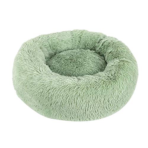 HYSJDMNC Hundebett warmes weiches Plüsch -Haustierbett, Hund Katze rund Warmer Kuschler Zwinger weiche Welpensofa, Linderung von Angst und verbesserter Schlaf für den Winterschlaf YYuan von HYSJDMNC