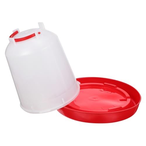 HYTROVE Sauberer Hühnertränkeeimer Geflügel Hühnerwasserglas Automatischer Wasserspender Pp-Material Dauerhafte Verwendung Zufälliger Stil HYTROVE Sauberer Hühnertränkeeimer Geflügel Hühnerwasserglas Automatischer Wasserspender Pp-Material Dauerhafte Verwendung Zufälliger Stil von HYTROVE