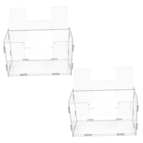 2St Hasengrasständer Futterspender Essen Wahl des Züchters Meerschweinchenkäfig Meerschweinchenstall coop Hasen Futterständer Hasenfütterungsrinne Hamsterbehälter Acryl Transparent HYTROVE 2St Hasengrasständer Futterspender Essen Wahl des Züchters Meerschweinchenkäfig Meerschweinchenstall coop Hasen Futterständer Hasenfütterungsrinne Hamsterbehälter Acryl Transparent HYTROVE von HYTROVE