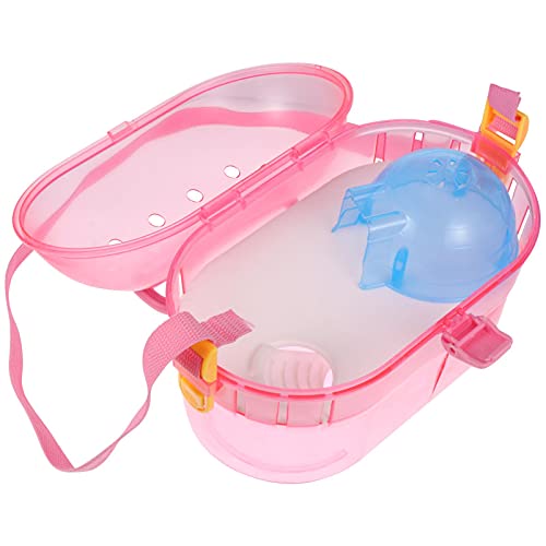HYTROVE 1 Satz Hamsterkäfig Kaninchen Schaum Hase Fluggesellschaft Wurf Haustier Kleintier-tragekäfig Tragbar Lebewesen Wasserflasche Hydro Nagetier Vlies Käfige Für Meerschweinchen Abs von HYTROVE
