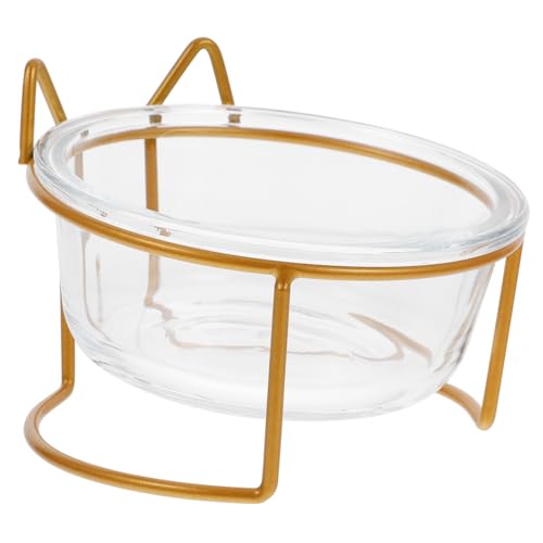 HYTROVE Katzenfutternapfhalter Schräger Futternapf Aus Glas Für Die Zervikale Unterstützung Aufbewahrung Von Tiernahrung HYTROVE Katzenfutternapfhalter Schräger Futternapf Aus Glas Für Die Zervikale Unterstützung Aufbewahrung Von Tiernahrung von HYTROVE