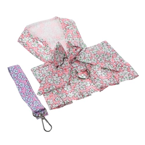 HYTROVE Hundekleid Und Leinen-Set Modisches Kleid Für Und Mittelgroße Hunde Zugseil HYTROVE Hundekleid Und Leinen-Set Modisches Kleid Für Und Mittelgroße Hunde Zugseil von HYTROVE