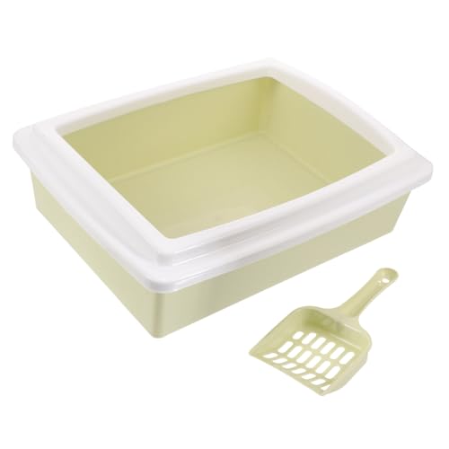 HYTROVE 1 Set-Box Katzentoilette Katzenspielzeug Katzenstange Katzenregale mehrere Katzensachen katzenklo katzentoillette litterbox katzenstreuschaufel Katzen Sand Mülleimer pp Light Green HYTROVE 1 Set-Box Katzentoilette Katzenspielzeug Katzenstange Katzenregale mehrere Katzensachen katzenklo katzentoillette litterbox katzenstreuschaufel Katzen Sand Mülleimer pp Light Green von HYTROVE