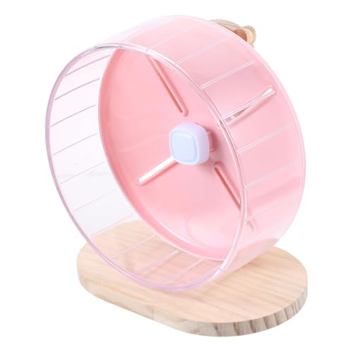 HYTROVE 1 Set Laufrad Für Hamster Hund Streifenhörnchen Fallen Liner Hamsterzubehör Rolle Lebewesen Zauberer Plattform Für Hamsterkäfige Segelflugzeug Auto Rennmaus Rosa Abs von HYTROVE
