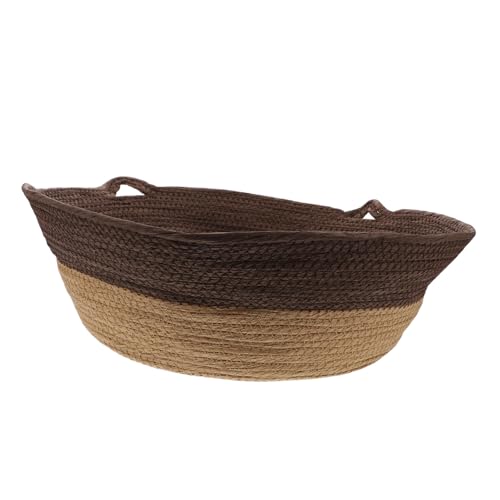 HYTROVE 1 Stück Rattan katzenstreu Haustierbett Katze Nest Wasserdichtes Katzenbett Katzenbetten Atmungsaktiv Kühlung gewebtes Katzenbett Katzenhaus Haustierbett Coffee HYTROVE 1 Stück Rattan katzenstreu Haustierbett Katze Nest Wasserdichtes Katzenbett Katzenbetten Atmungsaktiv Kühlung gewebtes Katzenbett Katzenhaus Haustierbett Coffee von HYTROVE