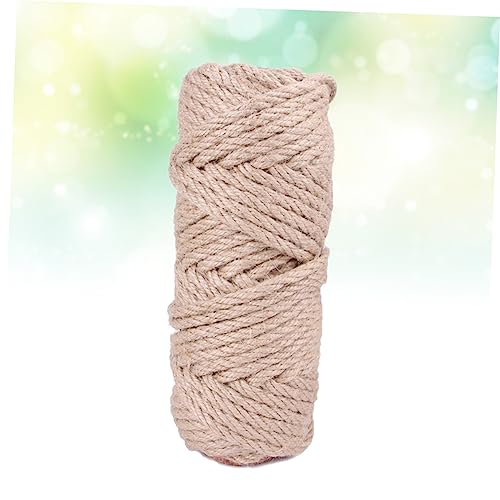 HYTROVE 1 Stück Sisal Hanfseil für Katzenkratzsäule Kletterseil Zubehör für Katzenkletterturm Kratzen für Katzenliebhaber HYTROVE 1 Stück Sisal Hanfseil für Katzenkratzsäule Kletterseil Zubehör für Katzenkletterturm Kratzen für Katzenliebhaber von HYTROVE