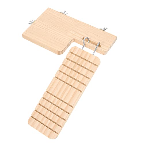 HYTROVE 1Satz Holzplattform für Hamster Verdickte Beiß Sicheres für Kleintiere Hängedesign Fördert Körperliche Aktivität und Gesundheit HYTROVE 1Satz Holzplattform für Hamster Verdickte Beiß Sicheres für Kleintiere Hängedesign Fördert Körperliche Aktivität und Gesundheit von HYTROVE