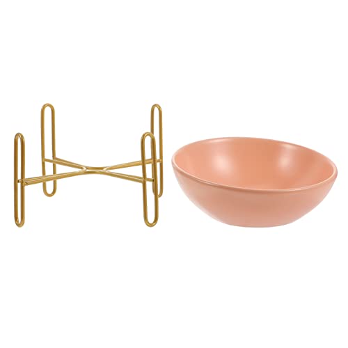 HYTROVE 1Stück Katzenfutter Schüssel mit Rack Versatile Keramik Futternapf für Katzen und Kleine zu Reinigen für Wasser und Futter Stilvolles HYTROVE 1Stück Katzenfutter Schüssel mit Rack Versatile Keramik Futternapf für Katzen und Kleine zu Reinigen für Wasser und Futter Stilvolles von HYTROVE