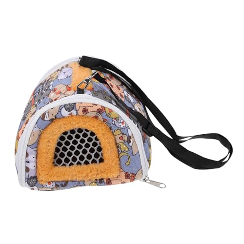 HYTROVE 1Stück Tasche für Kleine Haustiere Atmungsaktive Tragetasche für Hamster Meerschweinchen Chinchilla und Vögel Leicht Tragbar mit Luftzirkulation für Reisen und Ausflüge HYTROVE 1Stück Tasche für Kleine Haustiere Atmungsaktive Tragetasche für Hamster Meerschweinchen Chinchilla und Vögel Leicht Tragbar mit Luftzirkulation für Reisen und Ausflüge von HYTROVE