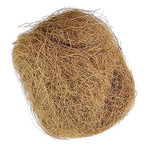 HYTROVE 1Tasche Kokosfaser Nistmaterial für Kokosnussfaser Nestpolster für Tauben und Vogelzucht Warmhaltend und Bequem für Vogeleier und Kleintiere Haustiere von HYTROVE