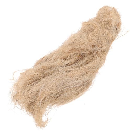 HYTROVE 1Tasche Vogelnestunterlage aus Jute Professionelles Nistmaterial für Vögel für Winter Sorgt für Wärme und Handgewebt HYTROVE 1Tasche Vogelnestunterlage aus Jute Professionelles Nistmaterial für Vögel für Winter Sorgt für Wärme und Handgewebt von HYTROVE