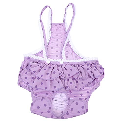 HYTROVE 1stk Physiologische Hosen Für Haustiere Liner Körper Höschen Abs Beruhigungstabletten Für Hunde, Die Wirken Menstruation- Tücher Windeln Für Wurf Baumwolle Violett HYTROVE 1stk Physiologische Hosen Für Haustiere Liner Körper Höschen Abs Beruhigungstabletten Für Hunde, Die Wirken Menstruation- Tücher Windeln Für Wurf Baumwolle Violett von HYTROVE
