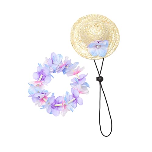 HYTROVE 2 Stück Hawaiianische Katze Und Hundekleid Party Hüte Für Hunde Haustierhut Sommerliche Hundemützen Sommerkränze Hundekopfbedeckungskostüm Hundestrohhüte Stoff HYTROVE 2 Stück Hawaiianische Katze Und Hundekleid Party Hüte Für Hunde Haustierhut Sommerliche Hundemützen Sommerkränze Hundekopfbedeckungskostüm Hundestrohhüte Stoff von HYTROVE