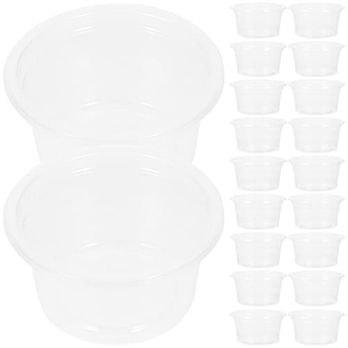 HYTROVE 20Stücke Kompakte Reptilienschalen Transparente Futter und Wasserschalen für Eidechsen Geckos und Multifunktionale Wiederverwendbare Terrarienlösung HYTROVE 20Stücke Kompakte Reptilienschalen Transparente Futter und Wasserschalen für Eidechsen Geckos und Multifunktionale Wiederverwendbare Terrarienlösung von HYTROVE