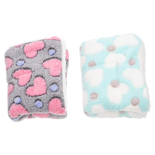 HYTROVE Haustier Kissen Hamster Pad 2pcs Meerschweinchen Nest Schlafmatte Heimtierbedarf von HYTROVE