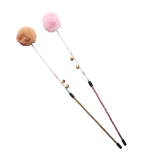 HYTROVE 2Stücke Interaktives Katzenspielzeug mit Plüschball und Federn Rutsch Glockenring für Katzen zur Stärkung Bindung und Vermeidung von Möbelkratzern HYTROVE 2Stücke Interaktives Katzenspielzeug mit Plüschball und Federn Rutsch Glockenring für Katzen zur Stärkung Bindung und Vermeidung von Möbelkratzern von HYTROVE