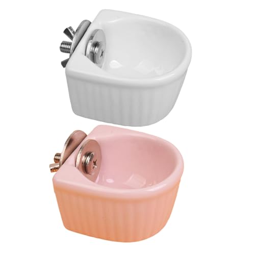 HYTROVE 2Stücke Keramik Futternapf für Haustiere rutschfest für Meerschweinchen und Squirrel zu Reinigen und Ergonomisches Design HYTROVE 2Stücke Keramik Futternapf für Haustiere rutschfest für Meerschweinchen und Squirrel zu Reinigen und Ergonomisches Design von HYTROVE