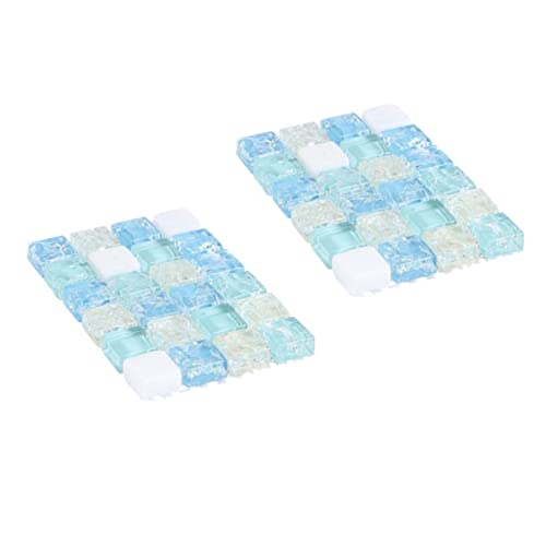 HYTROVE Kühlkissen-Set Für Haustiere 2-teilig Bett Für Hamster Und Kleintiere Kühlplatte Bequemes Und Sicheres Nest HYTROVE Kühlkissen-Set Für Haustiere 2-teilig Bett Für Hamster Und Kleintiere Kühlplatte Bequemes Und Sicheres Nest von HYTROVE
