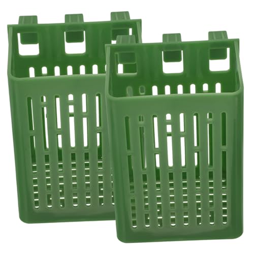 HYTROVE 2st Pflanzkorb Für Wasserpflanzen Tankanlagen Fischteich Pflanzen Meter Fix Pfeiltopf Brunnen Stecken Sie Pflanzen Dalmatiner Pumpe Dekorationen Für Aquarien Wasser- Green Plastik HYTROVE 2st Pflanzkorb Für Wasserpflanzen Tankanlagen Fischteich Pflanzen Meter Fix Pfeiltopf Brunnen Stecken Sie Pflanzen Dalmatiner Pumpe Dekorationen Für Aquarien Wasser- Green Plastik von HYTROVE