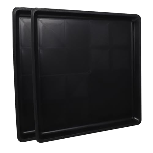 HYTROVE 2st Tablett Ersatzpfanne Für Hundebox Lebewesen Hundewindeln Hundebox Pad Hundehütte Bodeneinlagen Für Haustierpfannen Wehe Hamsterkäfigpfanne Hase Hundekäfig Black Plastik HYTROVE 2st Tablett Ersatzpfanne Für Hundebox Lebewesen Hundewindeln Hundebox Pad Hundehütte Bodeneinlagen Für Haustierpfannen Wehe Hamsterkäfigpfanne Hase Hundekäfig Black Plastik von HYTROVE
