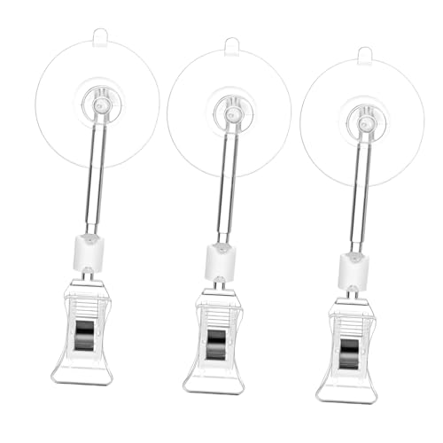 HYTROVE 3 Stück Aquarium-saugnäpfe-Clips, Aquarium-pumpen-zubehör, Saugklemmen, Aquarium-Airline-Halter-Clips, Schilderhalter-Clips HYTROVE 3 Stück Aquarium-saugnäpfe-Clips, Aquarium-pumpen-zubehör, Saugklemmen, Aquarium-Airline-Halter-Clips, Schilderhalter-Clips von HYTROVE