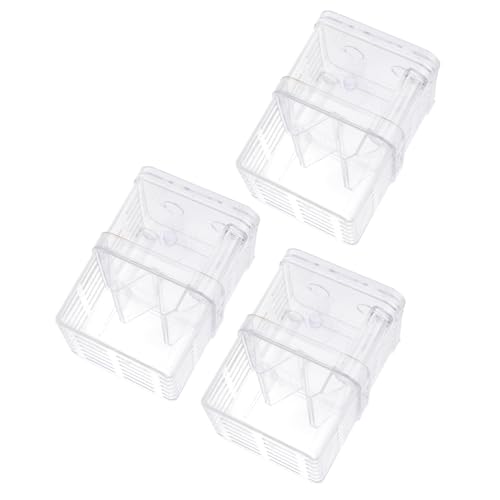 HYTROVE Zuchtbox Für Fischtank 3-teiliger Fischisolationsbehälter Aquarium Doppelisolationsbox Junger Fische HYTROVE Zuchtbox Für Fischtank 3-teiliger Fischisolationsbehälter Aquarium Doppelisolationsbox Junger Fische von HYTROVE