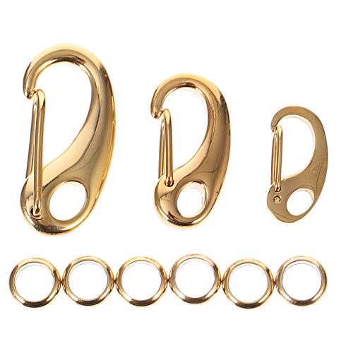 HYTROVE 3Stücke Teilige Haustier Id Clip mit Ringen Erkennungsmarken für und Geschirre Leicht Langlebig und Sicher für Hunde und Katzen von HYTROVE