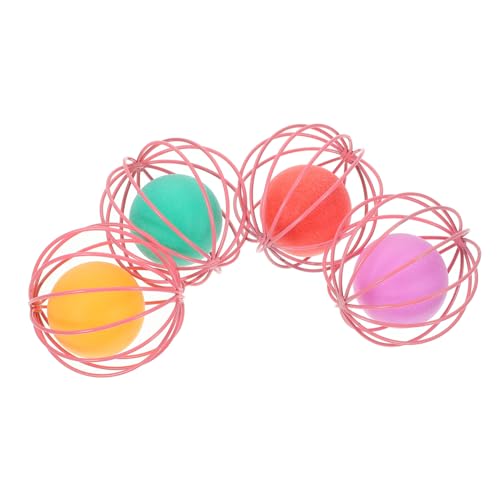 HYTROVE 4stücke Interaktive Katzenspielzeug Bälle Kunststoff-rasselball Für Katzen Fördert Spiel Und Bewegung Farben Zufällig Für Drinnen Stressbewältigung HYTROVE 4stücke Interaktive Katzenspielzeug Bälle Kunststoff-rasselball Für Katzen Fördert Spiel Und Bewegung Farben Zufällig Für Drinnen Stressbewältigung von HYTROVE
