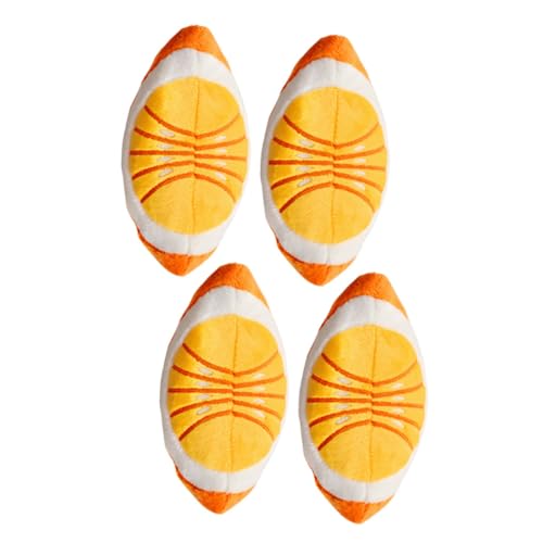 HYTROVE 4 Stück Teiliges Kreatives Hundespielzeug Beißfest Plüsch Molarspielzeug für Hunde Kauspielzeug zur Zahnpflege Orangefarbener Frucht Gemüse Look für Beschäftigung und HYTROVE 4 Stück Teiliges Kreatives Hundespielzeug Beißfest Plüsch Molarspielzeug für Hunde Kauspielzeug zur Zahnpflege Orangefarbener Frucht Gemüse Look für Beschäftigung und von HYTROVE