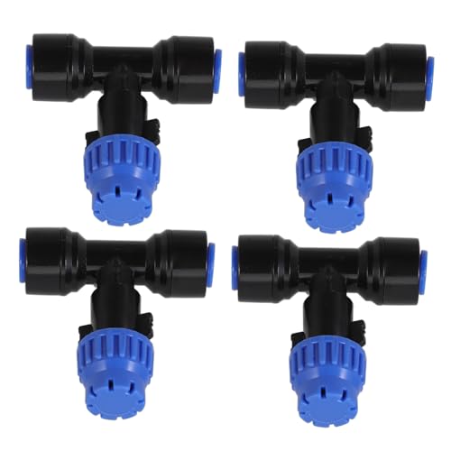 HYTROVE 4 Stück Tropfbewässerungs Schlauchverbinder Schnelleinsatz Adapter für Bewässerungssysteme im Garten Gewächshaus und Passend für Gängige Tropfschläuche Langlebig und Zuverlässig HYTROVE 4 Stück Tropfbewässerungs Schlauchverbinder Schnelleinsatz Adapter für Bewässerungssysteme im Garten Gewächshaus und Passend für Gängige Tropfschläuche Langlebig und Zuverlässig von HYTROVE