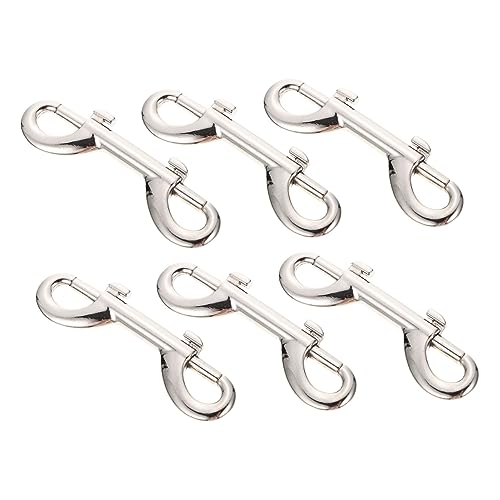 HYTROVE 6Stücke Zinklegierung Schnapphaken für Haustierleinen Haken für Rucksäcke Handtaschen und Silber HYTROVE 6Stücke Zinklegierung Schnapphaken für Haustierleinen Haken für Rucksäcke Handtaschen und Silber von HYTROVE