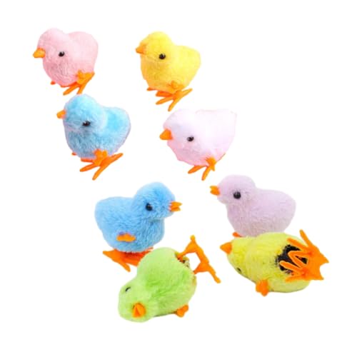 HYTROVE 8 Stück Teiliges Aufziehspielzeug Küken Lustige Plüsch Hühnchen für Haustiere Sicheres und für Ostern und Geburtstagsgeschenke für Kleinkinder und Katzen Zufällige Zufällige Farbe HYTROVE 8 Stück Teiliges Aufziehspielzeug Küken Lustige Plüsch Hühnchen für Haustiere Sicheres und für Ostern und Geburtstagsgeschenke für Kleinkinder und Katzen Zufällige Zufällige Farbe von HYTROVE
