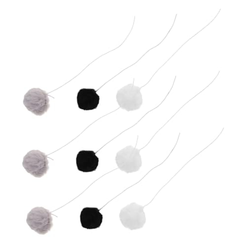 HYTROVE 9St Katzenkratzbaum-Plüschball Katzenspielzeug Kätzchen Katzen interaktives katzenspielzeug Haustier Katzenspielzeug Kätzchen jagen Bommel HYTROVE 9St Katzenkratzbaum-Plüschball Katzenspielzeug Kätzchen Katzen interaktives katzenspielzeug Haustier Katzenspielzeug Kätzchen jagen Bommel von HYTROVE