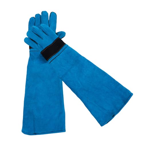 HYTROVE Anti-Biss-Handschuhe Fellpflegehandschuhe Für Katzen Handschuhe Für Katzen, Um Kratzer Zu Vermeiden Badehandschuhe Für Hunde Hundehandschuhe Zum Beißen Rindsleder Sky-Blue HYTROVE Anti-Biss-Handschuhe Fellpflegehandschuhe Für Katzen Handschuhe Für Katzen, Um Kratzer Zu Vermeiden Badehandschuhe Für Hunde Hundehandschuhe Zum Beißen Rindsleder Sky-Blue von HYTROVE