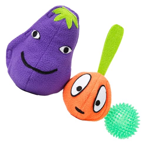 HYTROVE Auberginen Design Interaktives Futterspender und Geräuschspielzeug für Haustiere Fördert das Schnüffeln und Langsames Fressen Langlebig HYTROVE Auberginen Design Interaktives Futterspender und Geräuschspielzeug für Haustiere Fördert das Schnüffeln und Langsames Fressen Langlebig von HYTROVE
