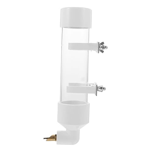 HYTROVE Automatischer Vogelwasserspender für Käfige Wasserspender für Vögel Wie Papageien Tauben und Haustiere Transparentes Design Langlebig und Praktisch für HYTROVE Automatischer Vogelwasserspender für Käfige Wasserspender für Vögel Wie Papageien Tauben und Haustiere Transparentes Design Langlebig und Praktisch für von HYTROVE