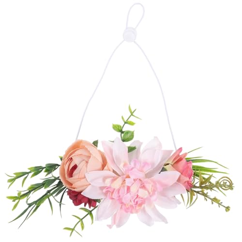 HYTROVE Blumenkranz für Haustiere Verstellbares Kopfband für Hunde und Katzen für Hochzeiten und Festliche Anlässe mit Blühendem Design Stylisches Zubehör für Tierverkleidungen HYTROVE Blumenkranz für Haustiere Verstellbares Kopfband für Hunde und Katzen für Hochzeiten und Festliche Anlässe mit Blühendem Design Stylisches Zubehör für Tierverkleidungen von HYTROVE