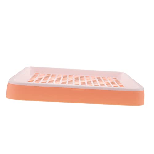HYTROVE Box Rechteckiges Toiletten Zubehör für Kleine Haustiere aus Hochwertigem Material für Meerschweinchen Chinchillas zu Reinigen HYTROVE Box Rechteckiges Toiletten Zubehör für Kleine Haustiere aus Hochwertigem Material für Meerschweinchen Chinchillas zu Reinigen von HYTROVE