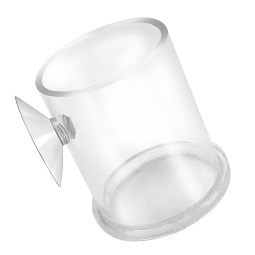 HYTROVE Futterspender Für Aquarien Dekorationen Für Aquarien Automatischer Fischfutterautomat Filter Für Aquarien Fütterung Tank Klare Geschirrschale Bausatz Netz Transparent HYTROVE Futterspender Für Aquarien Dekorationen Für Aquarien Automatischer Fischfutterautomat Filter Für Aquarien Fütterung Tank Klare Geschirrschale Bausatz Netz Transparent von HYTROVE